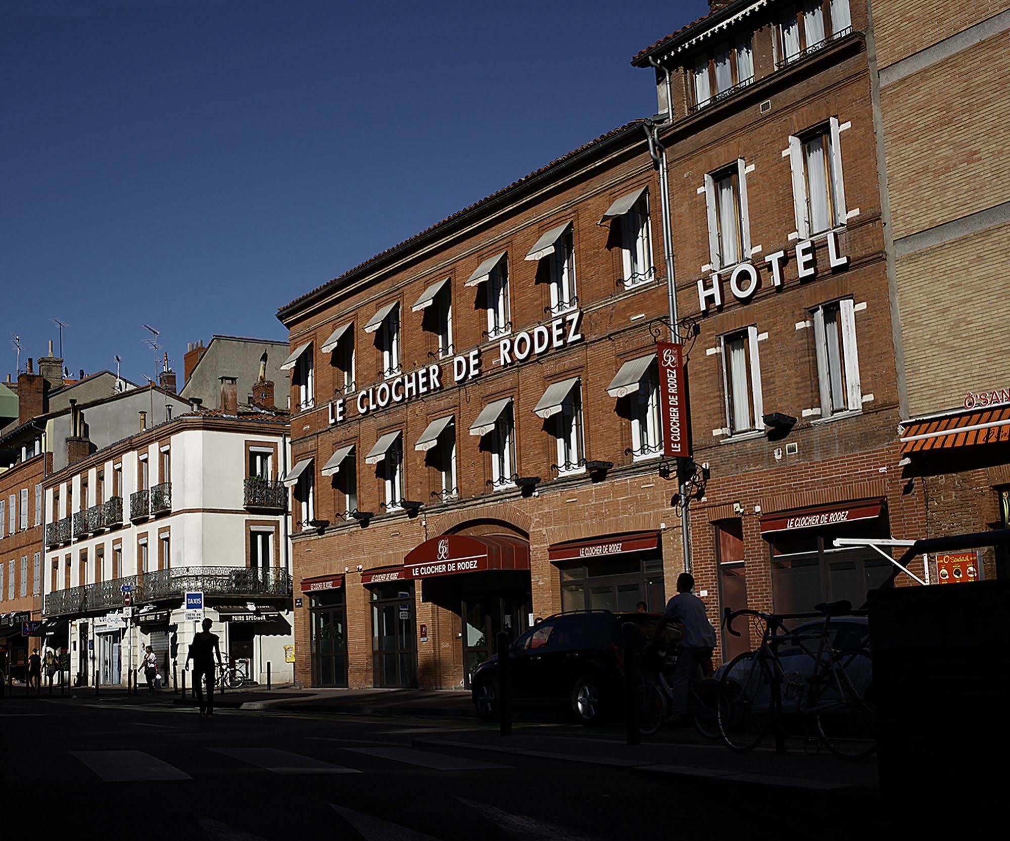 เลอ โคลเชอร์ เดอ โรเดซ ซองทร์ การ์ Hotel ตูลูส ภายนอก รูปภาพ